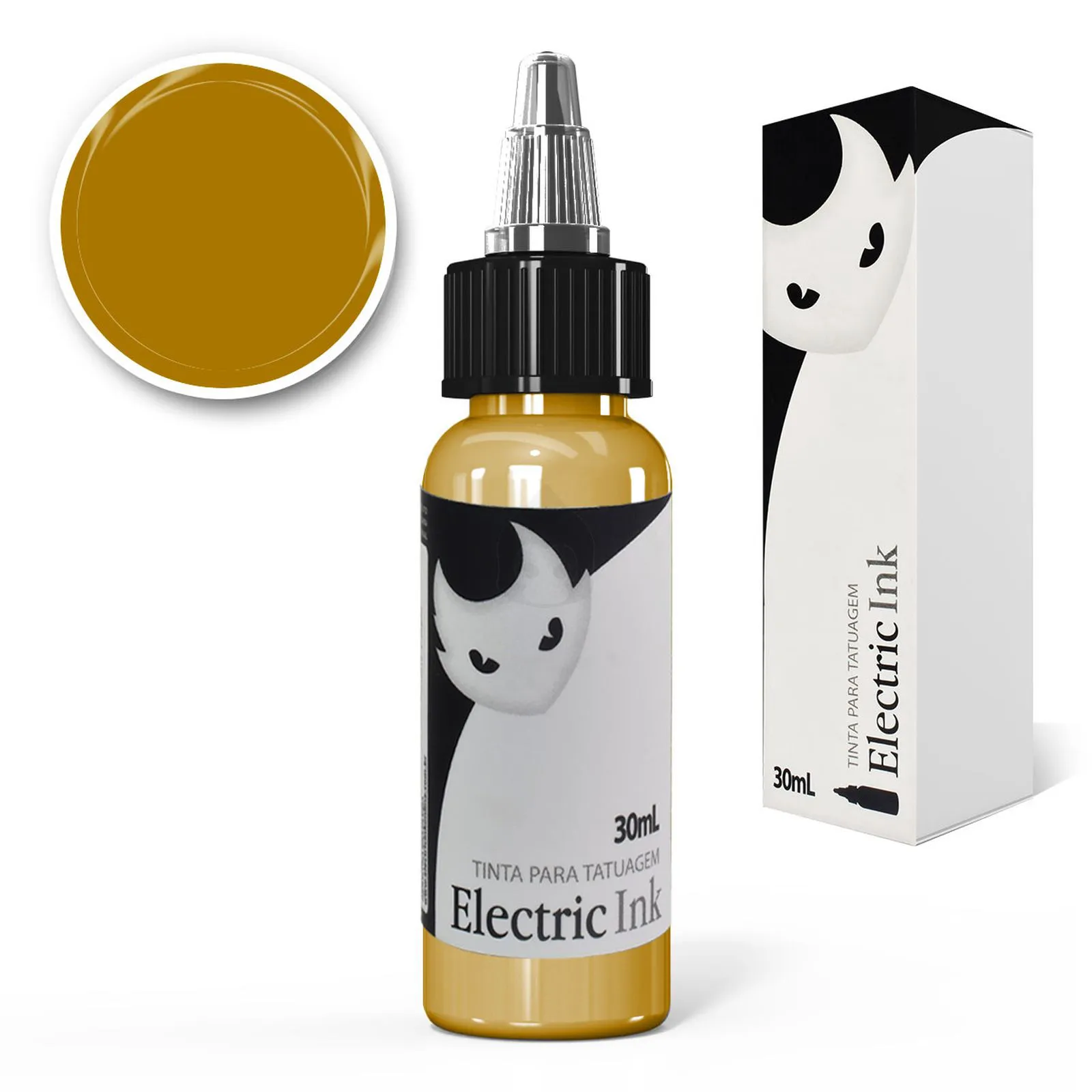 Tinta Electric Ink Amarelo Ocre - Imagen 4