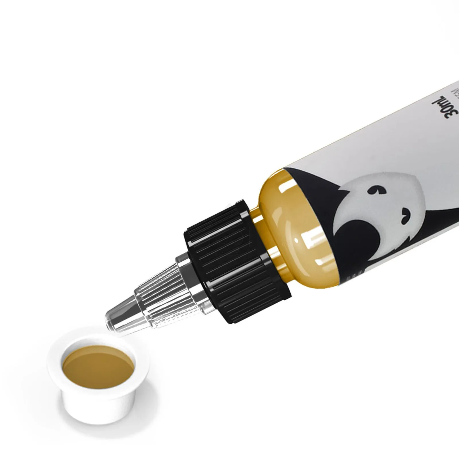 Tinta Electric Ink Amarelo Ocre - Imagen 2