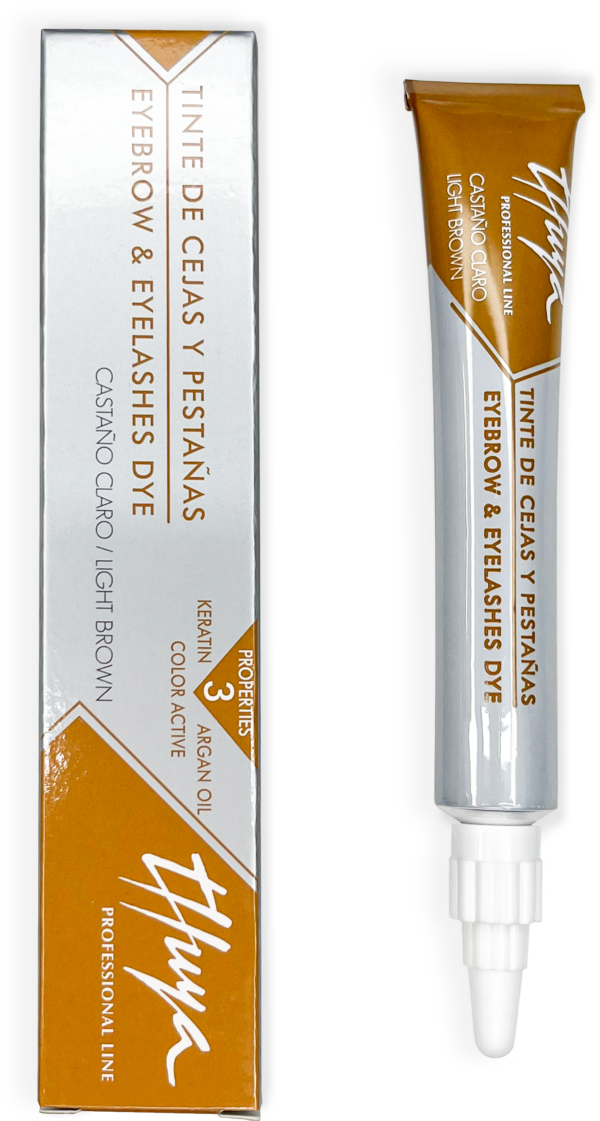 TINTE DE CEJAS Y PESTAÑAS CASTAÑO CLARO - THUYA